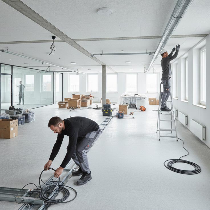 Rénovation locaux professionnels Île-de-France